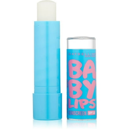 Maybelline Lèvres bébé Baume à lèvres hydratant bâton SPF 20, éteignirent 0,15 oz (pack de 2)