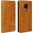 thumbnail image 1 of IBAOLE Huawei P30 Pro Case, Huawei P30 Pro Wallet Cases, Leather Flip Case with Kickstand, TPU Shockproof Interior Protective Cover for Huawei P30 Pro-6.5 Inch (Blue) Huawei Mate 20 X--*Light brown, 1 of 7