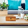 thumbnail image 4 of KAKOWELY 1pc Wooden Tea Box Tea Storage Box Tea Packaging Box Creative Tea Container,6.69X"X3.94"X2.76", 4 of 5