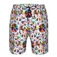 thumbnail image 3 of Balery Mexican Bright Style Traje de Baño Estilo Hawaiano para Hombre, Shorts de Secado Rápido con Bolsillos-Medium, 3 of 6