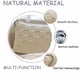 thumbnail image 5 of Funda de almohada de tafetán grueso | Funda de almohada cálida y suave con banda elástica | Toalla de almohada de poliéster de 50 x 80 cm para invierno y frío | Antiestática y lavable a máquina, 5 of 6