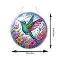 thumbnail image 5 of PLPPYFS Christmas Pearl Diamond Art Hanging Ornament DIY Craft, Hummingbird Pearl Diamond Suncatcher, 3D Mixed-Size Pearls and Complete DIY Craft for Windows, Trees, Holiday Gifts, 5 of 6