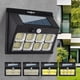 thumbnail image 1 of Sensor de movimiento de luces solares exteriores | 3 Modos de iluminación | Brillo LED COB | ABS impermeable | Luz de seguridad solar para vallas, jardín, patio y puerta principal | Instalación, 1 of 9