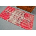 thumbnail image 4 of Turkish Rug, Antique Rug, Vintage Rug, Red Kitchen Rugs, 3.1x5.7 ft Accent Rugs, Rugs For Entry, Decorative Nursery Rugs, 4 of 10