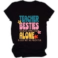 thumbnail image 1 of Playera de Maestras Mejores Amigas Porque Enloquecer Juntas es Mejor - T-Shirt Divertida para Mujer, 1 of 6