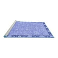 thumbnail image 2 of Ahgly Company Machine Washable Indoor Rectangle Oriental Blue Traditional Area Rugs, 8' x 10', 2 of 4