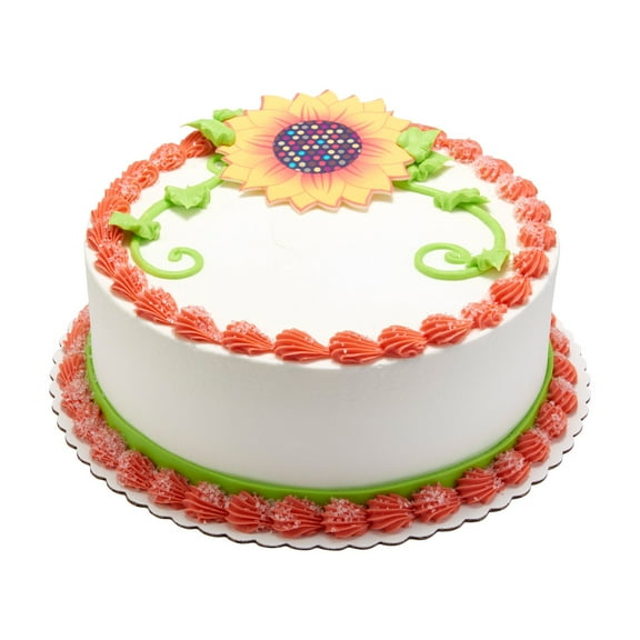 Sunflower 10" Double Layer Cake