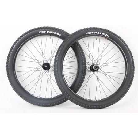 WTB 27.5 inch Boost Disc Brake ST i30 Wheel Set Thru Axle 110mm 148mm Tubeless CST Patrol 27.5 x 2.80 Tires and Tubes!