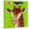 thumbnail image 2 of Marmont Hill - "Giraffe Blossom Ballad" by Janet Nelson Painting Print on Wrapped Canvas, 2 of 5