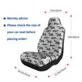 thumbnail image 4 of Naloa Gray Tractor Car Seat Covers 2PCs Front Car Seat Covers Universal fit for Most Cars SUVs and Trucks - 1, 4 of 5