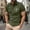 Army Green, variant on Mens Cross Printed Polo Shirt Performance Moisture Wicking Polo Shirts with Short Sleeve for Men UPF 50 Golf Shirts Quick Dry Casual Collared Shirt Size 3XL Khaki