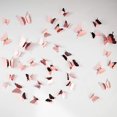 thumbnail image 1 of 48 DIY PIECES Mirror Butterfly Combination, 3D Papillon Wall, 1 of 5