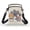 Ghost Cat Cow, variant on Crossbody Sling Bags Skull Rose Raven Double Zipper Adjustable Crossbody Bag for Women