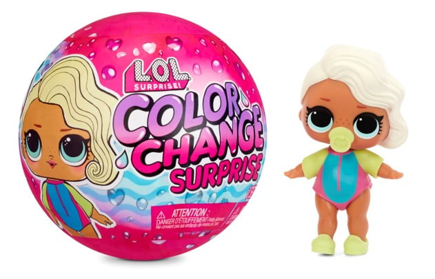 LOL Surprise Doll LIL DJ Series 2 Little Sis Sister Color Change 