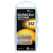 Duracell Hearing Aid Batteries Size 312 pack 60 batteries NEW FREE SHIPPING