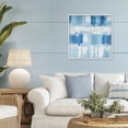 thumbnail image 2 of Stupell Industries Blue & White Visionaries White Framed Giclee Art design by Irena Orlov, 24 x 24, 2 of 8
