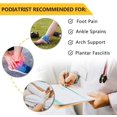 thumbnail image 2 of Qucyy Ankle Compression Wrap, Adjustable Ankle Bandage, Elastic Breathable Ankle Brace for Outdoor Sports Protection (Medium) Medium, 2 of 5