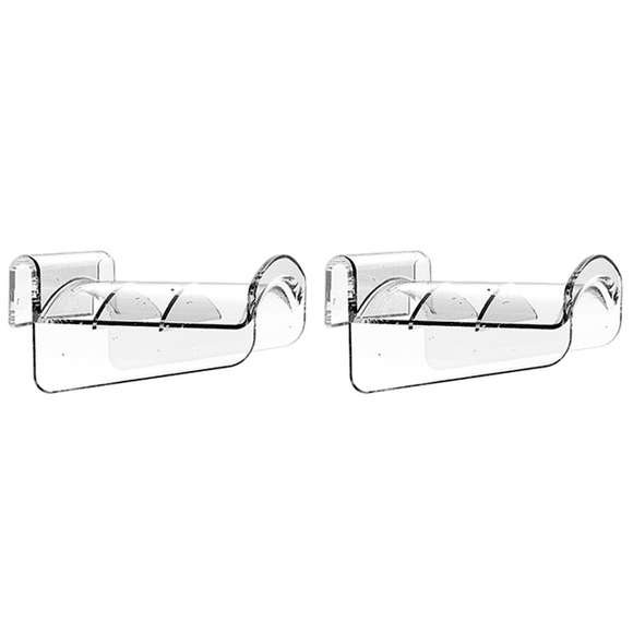 Peggybuy Headphone Hook Transparent Gaming Headset Hanger Holder for PS5/PS5 Slim Console