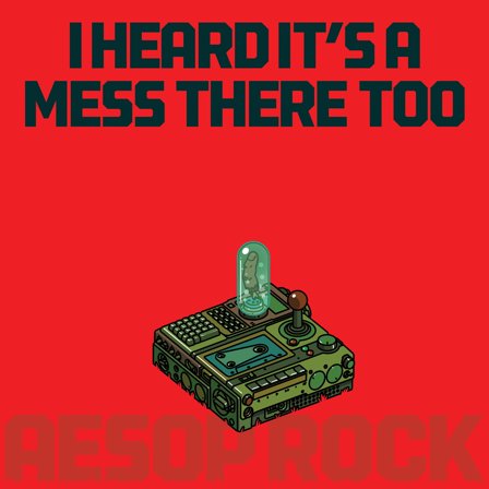 Aesop Rock - I Heard It's a Mess There Too - Red - Music & Performance - Vinyl