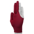 thumbnail image 3 of Billiard Quality Pool Cue Glove - Fits either hand - One size fits all - Choose your color - Burgundy, 3 of 3
