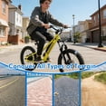 thumbnail image 3 of Kids Electric Bike, 350W Motor, 16Miles & 18.6MPH, 20"Pneumatic Tires, Adjustable Seat, Electric Bicycles for Kids and Teen Over 9 Years Old to Ride, 3 of 8