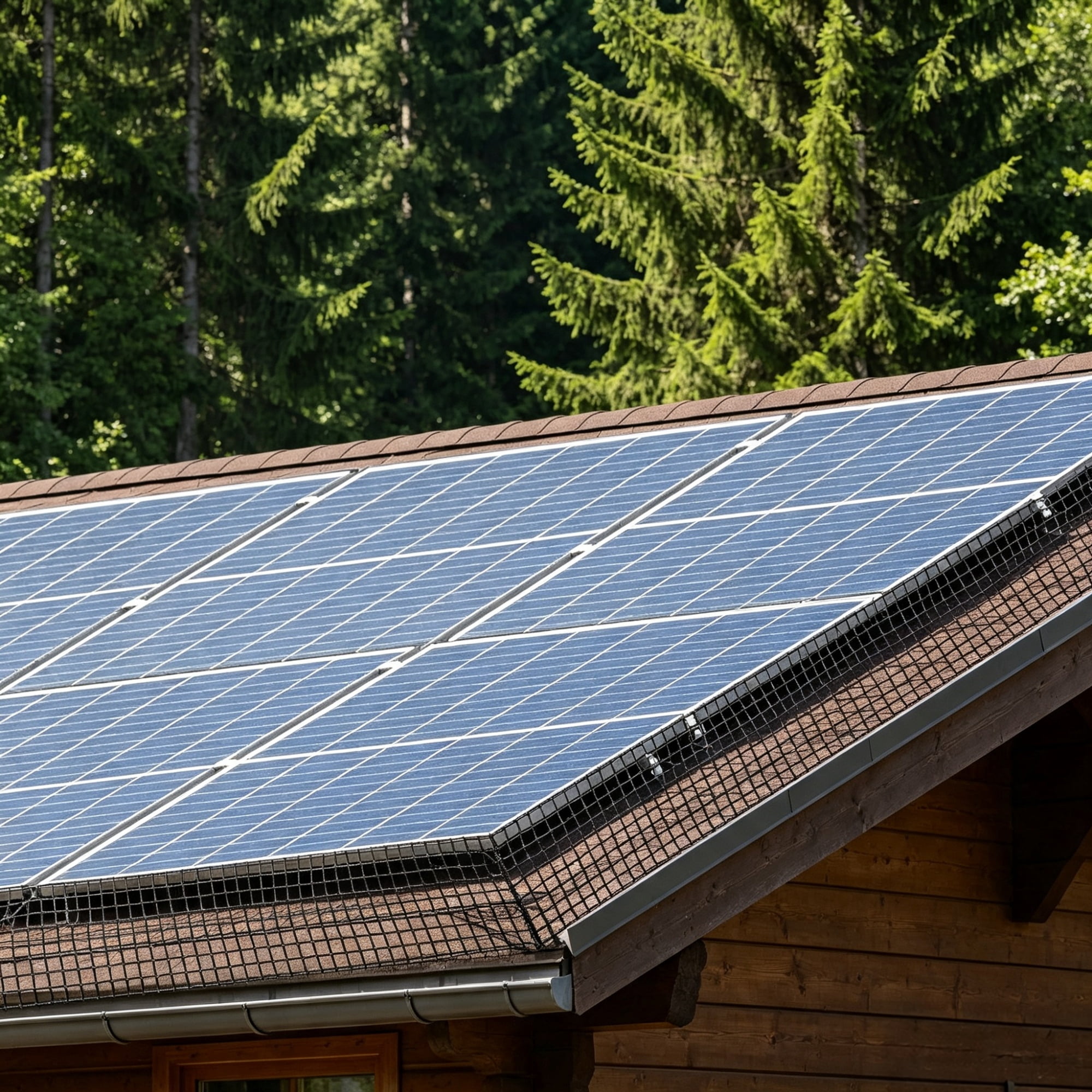 8" x 100ft Solar Panel Bird Guard Kit, Rust-Proof PVC Coated Critter Guard Mesh with 100pcs Aluminum Fasteners