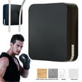 thumbnail image 5 of BLEEUS Pu Leather Boxing Punching Target Training Sandbags Wall Pads Fitness Supplies (Black 20*20cm), 5 of 10