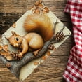 thumbnail image 6 of 1pc Vintage Squirrel Iron Metal Sign - 8x12 Inch, Rustic Wall Art Decor with Autumn Leaves & Pine Cones, Perfect for Home Office, Garage, Cafe, Bar, Living Room - Cozy Workspace Enhancer, 2D, 6 of 8