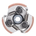 thumbnail image 1 of 3-jaw centrifugal clutch for scooter, made of aluminum and iron, for 2-stroke motorcycle 43cc, 47cc and 49cc, red, 1 of 3