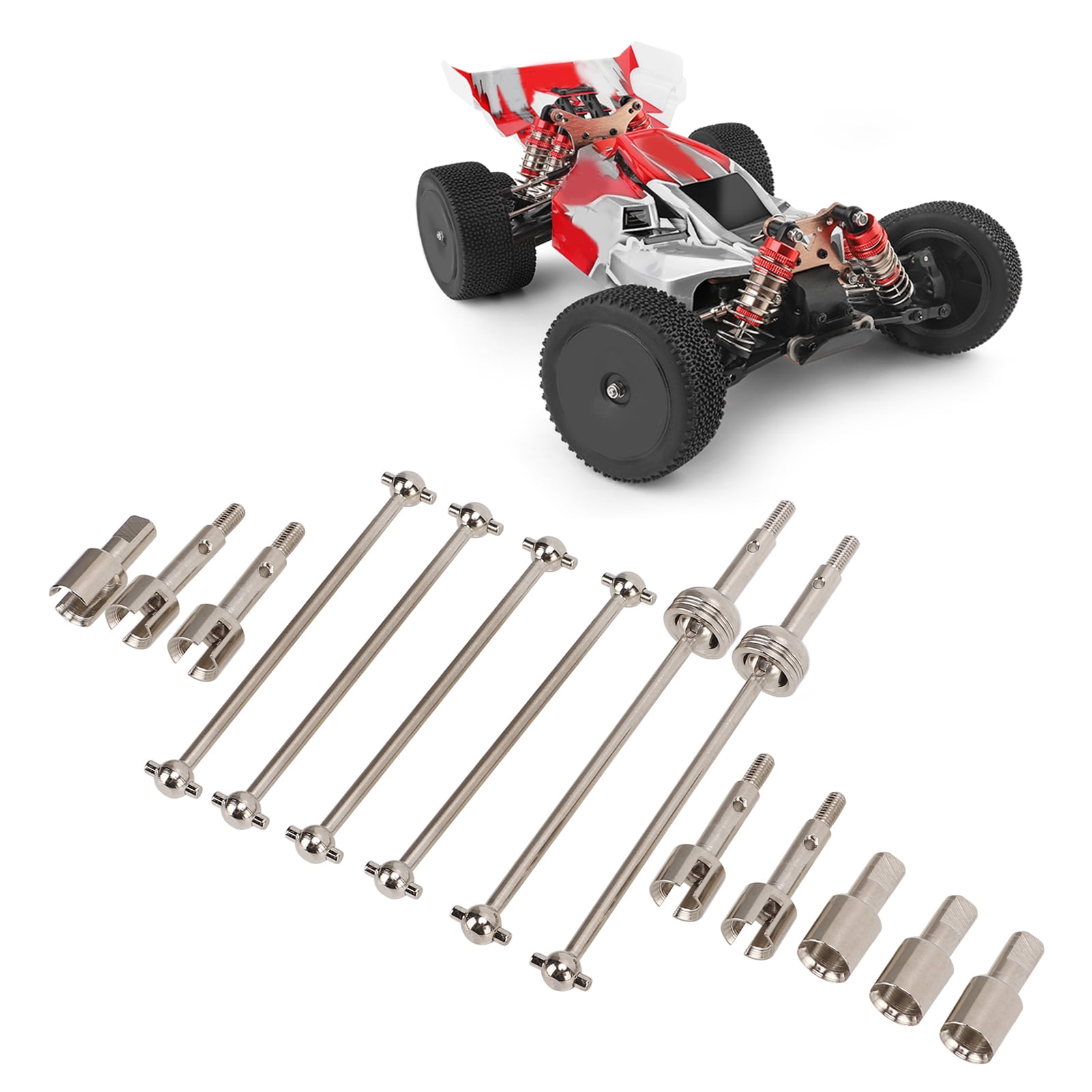 RC Dogbone Joint Set - CVD Drive Shaft Upgrade For WLtoys 144001 RC Cars