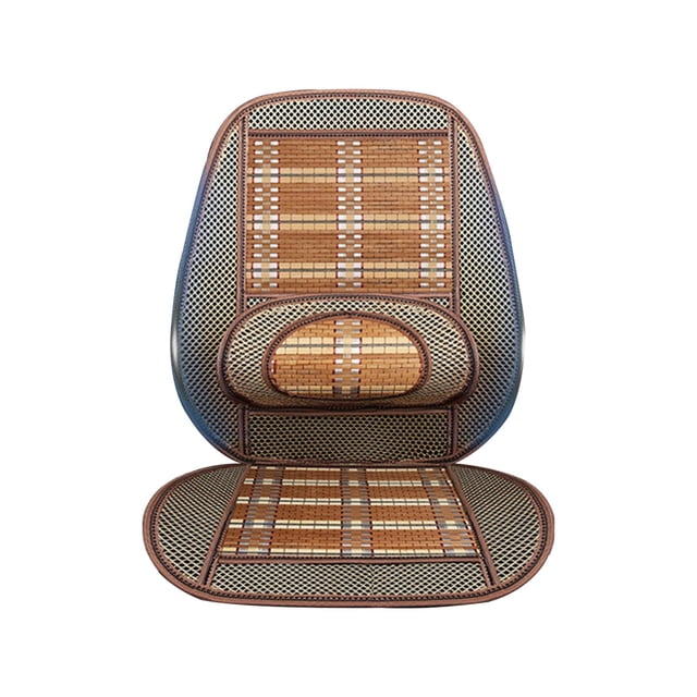 Cojín de asiento de verano Sunnimix para coche con soporte para la cintura