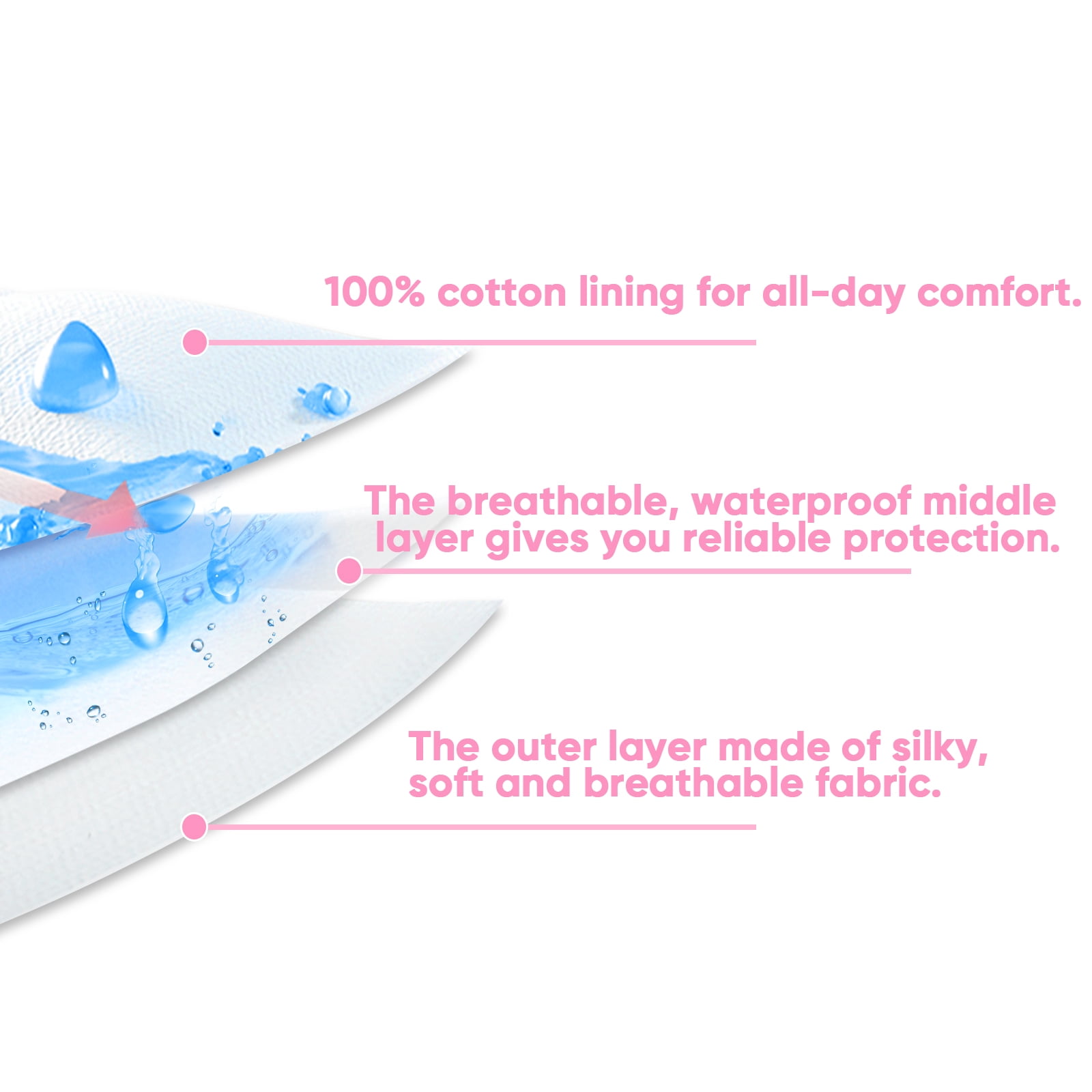 Littleforbig Silky Adult Ribbon Diaper Wrap Cover Washable Adjustable Reusable Waterproof - Bunnies & Bows Usagi L
