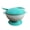 Green, variant on D-GROEE 1 Set Baby Silicone Suction Bowls with Spoons Baby Led Weaning Food Bowl Food Grade Toddler Food Storage Bowl Dishwasher Microwave Safe Feeding