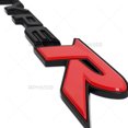 thumbnail image 4 of Adecuado para el emblema de la insignia del portón trasero rojo y negro de Honda Type R Racing Sport ABS., 4 of 4