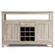 thumbnail image 2 of Costway Aparador De Cocina, Gabinete De Almacenamiento De Cocina, Organizador De Vajilla, De Madera Con Cajones Y Estante Abierto, Rústico Para Sala De Estar Y Comedor, Gris, 2 of 5