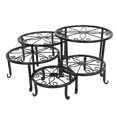 thumbnail image 1 of Flower Pot Stand, 5pcs Innovative Metal Plant Stand  For Garden, 1 of 8