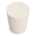 thumbnail image 3 of Unique Bargains White Tapered Shaped Solid Rubber Stopper for Lab Tube Stopper Size 3 5 Pcs, 3 of 5