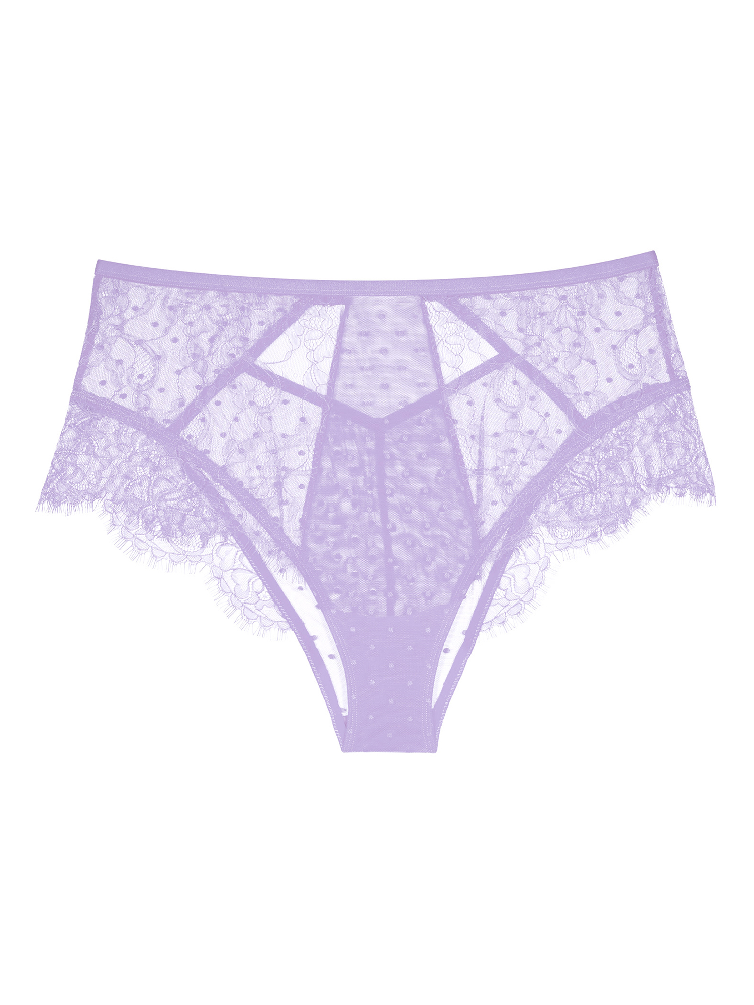 Smart & Sexy Women's Lace High-Waisted Cheeky Panty Style-SA905