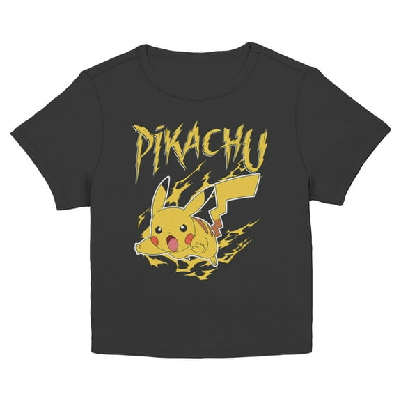 Juniors Pokemon Pikachu Electric Pose T Shirt