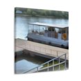 thumbnail image 2 of Pontoon Boat Sunrise Scene - Canvas, 2 of 10