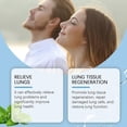 thumbnail image 4 of Lung Cleansing Spray Breath Detox Asthma Relief Improve Bronchial Relieve Throat Sore Discomfort Respiratory System Support Care, 4 of 5