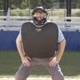 thumbnail image 4 of Champion Sports Umpire Exterior Body Chest Protector Pad With Y-Strap - Adjustable Comfort Fit Exterior Chest Protector, Black, 4 of 6