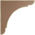 thumbnail image 2 of 1 3/4"W x 10"D x 10"H Large Olympic Wood Vintage Decor Bracket, Weathered Brown, 2 of 6