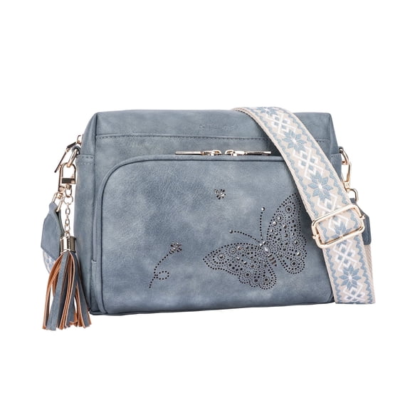[Mother’s Day Gift Present] APHISON Women Small Crossbody Bags Messenger Bag With Adjustable Strap, Trendy Crossbody Purse Shoulder Bags for Daily Life