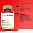 thumbnail image 6 of (3 Pack) Super Health Keto ACV Gummies - Supplement for Weight Loss - Energy & Focus Boosting Dietary Supplements for Weight Management & Metabolism - Fat Burn - 180 Gummies, 6 of 8