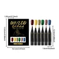 thumbnail image 3 of SeekLGT Gel Nail Polish Pen Quick Drying Nail Gel Pen Precise Brush Portable Nail Art DIY 36 Colors For Women Manicure, 3 of 9