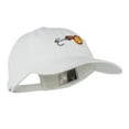 thumbnail image 5 of Fishing Walleye Lure Embroidered Washed Cap - White OSFM, 5 of 5