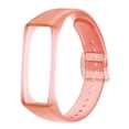 thumbnail image 3 of Soft Bracelet Clear Watchband Replacement Silicone Transparent Strap ROSE RED, 3 of 8