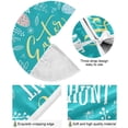 thumbnail image 2 of FMSHPON Easter Xmas Christmas Tree Skirt Stand Mat for Holiday Party Decoration Indoor Outdoor 48 inches, 2 of 6