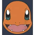 thumbnail image 2 of Junior's Pokemon Charmander Smile Racerback Tank Top Indigo Small, 2 of 4